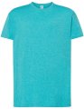 Goedkope T-shirt JHK Regular Comfort Turquoise heather